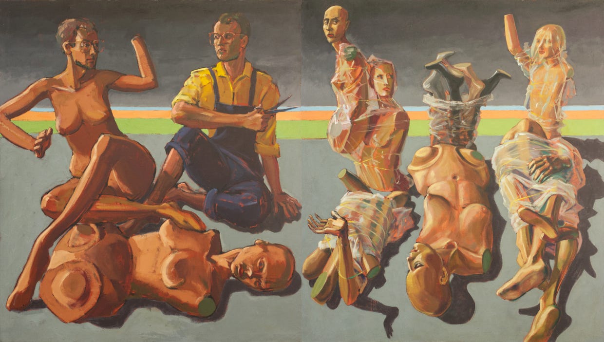 Oil painting by Paul Critchley