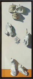 Antique Man, Oil painting by Paul Critchley