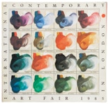 1985 International Contemporary Art Fair catalague cover