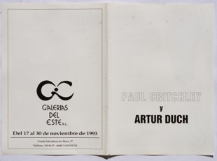 Exhibition brochure
