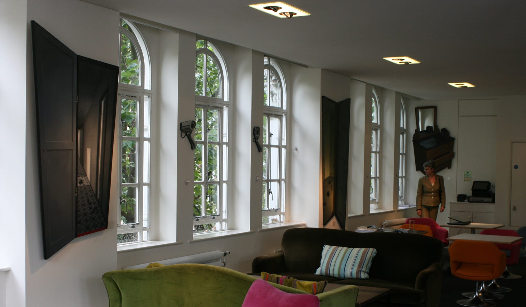 Contemporary Art at a Private members Club at 1 Alfred Place, London, organized by Lisa Sharpe Contemporary Art