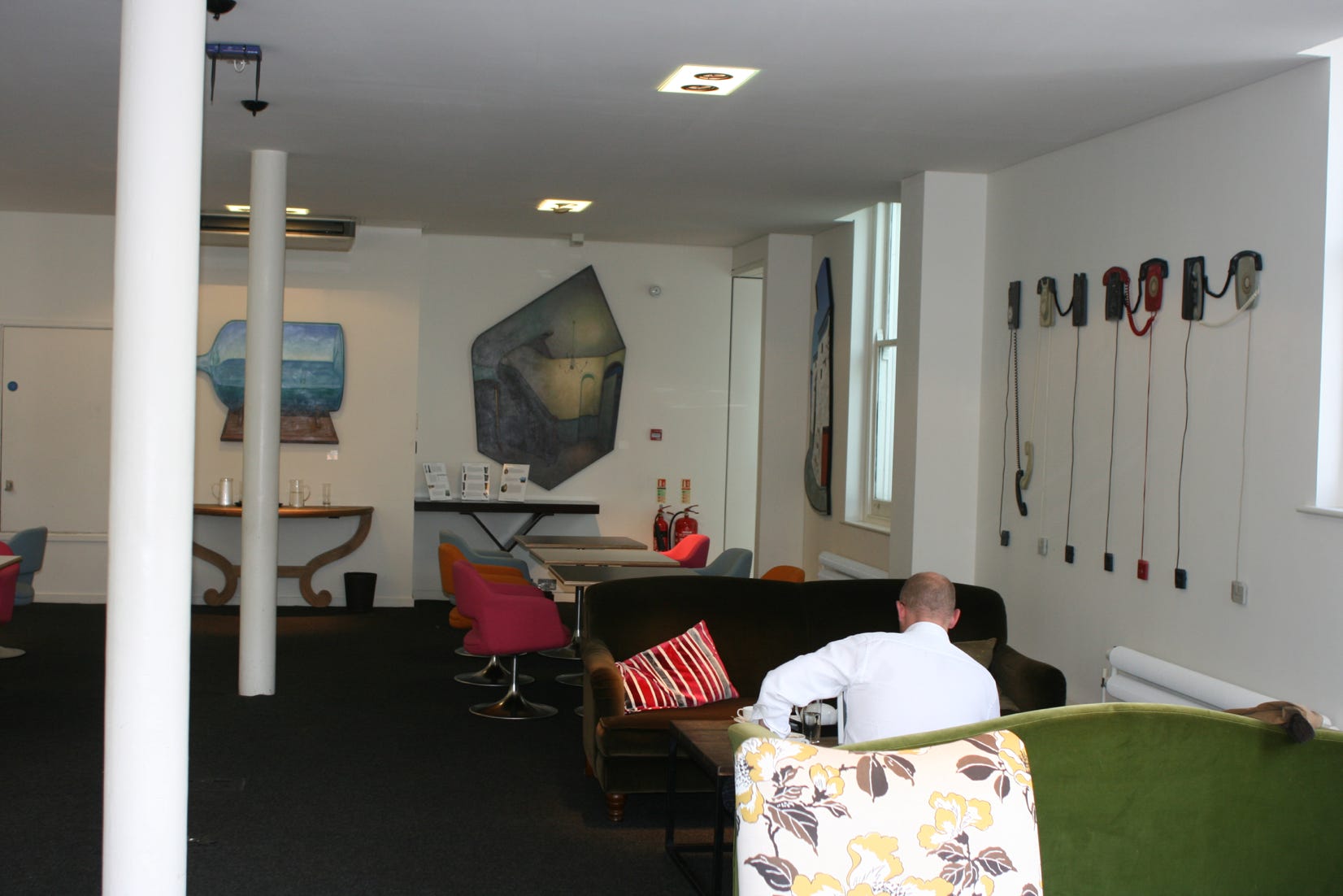Contemporary Art at a Private members Club at 1 Alfred Place, London, organized by Lisa Sharpe Contemporary Art