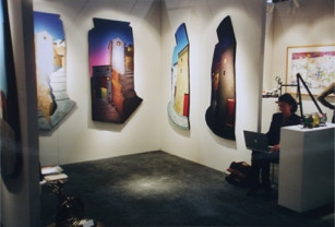 Paintings by Paul Critchley with Portals Ltd of Chicago at Art Miami 2002