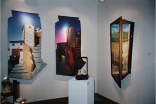 Paintings by Paul Critchley with Portals Ltd of Chicago at Art Miami 2002