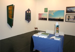 view of stand at Art.Fair 2016