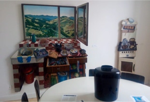 Views of the exhibition at Fondazione Creativi Italiani, Rome, April 2025 