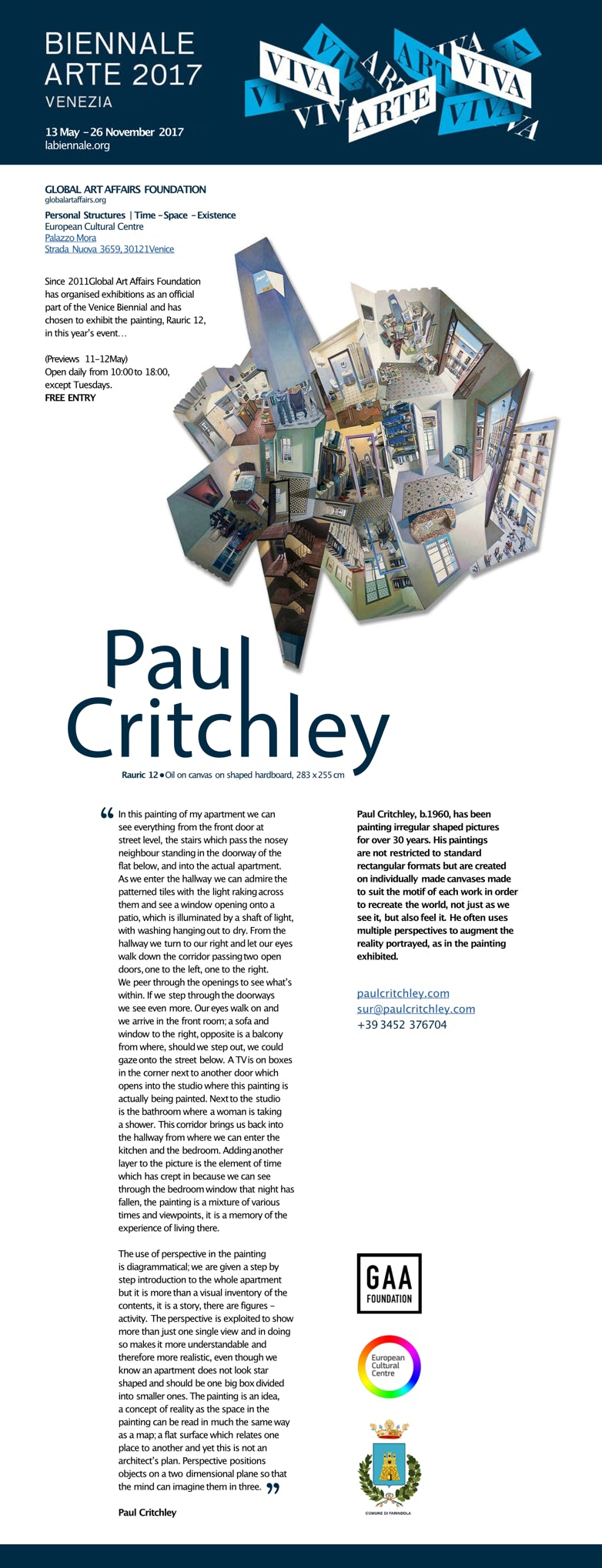 Poster for exhibition 