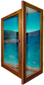 Paul Critchley at SCOPE Miami 2018 Calm Sea, closed