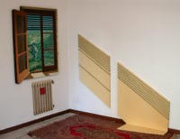 Painting which are in the bathroom of 'The Panoramic Interior' installation