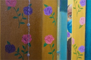 All Kissing Strictly Prohibited, detail man watching