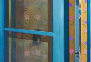 All Kissing Strictly Prohibited, detail closed door 2