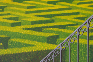 The Mind Maze, detail of the maze