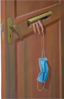 The Mind Maze, detail of the open door