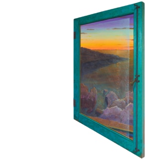 Diptych oil painting by Paul Critchley 'Glorious Day'