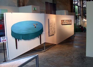 view of the painting 'The Captain's Table' at Museum Marítim de Barcelona