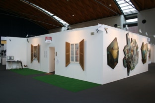 Entrance to the installation 'A Sense of Place'