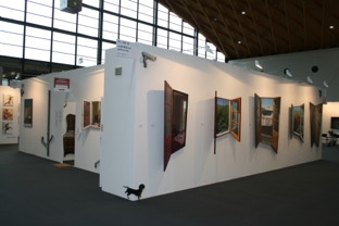 Additional diptych and triptych paintings, open