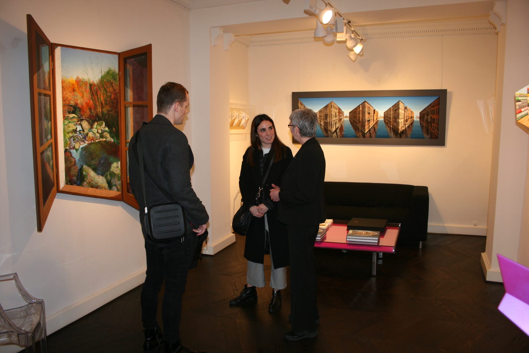Opening of the International Optical Art Exhibition at Bel Air Fine Art, Paris