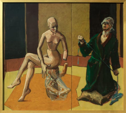 Oil painting by Paul Critchley
