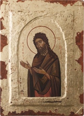 Icon of John The Baptist, by Paul Critchley