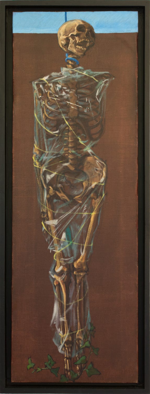 Oil painting by Paul Critchley