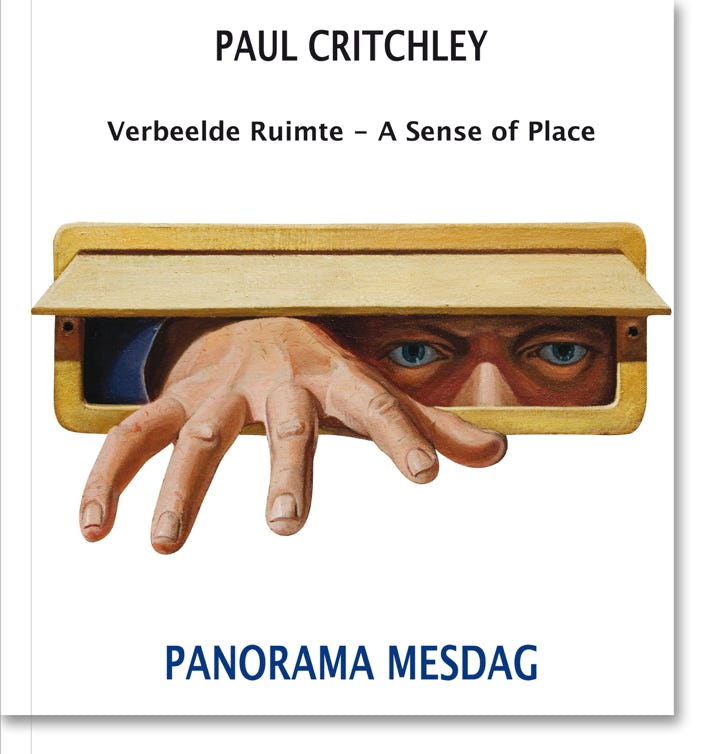 Exhibition catalogue, Museum Panarama Mesdag of the Installation 'Verbeelde Ruimte - A Sense of Place' by Paul Critchley