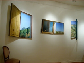 View of exhibition in Michelle Rosenfeld Gallery, New York