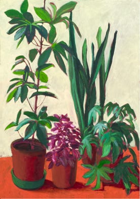 Oil painting by Paul Critchley