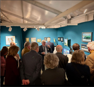 view of the exhibition by Galerie Honingen at Naarden The Art Fair
