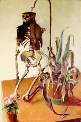 Oil painting by Paul Critchley