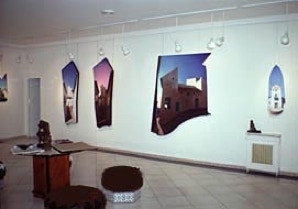 Exhibition at Galeria Xauen, Granada, Spain in 1996